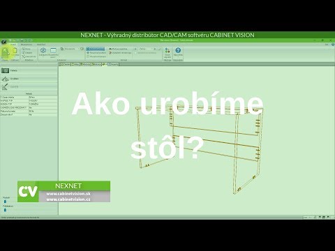 Ako urobíme stôl?